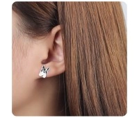 Kid Stud Earring Dog STS-3648